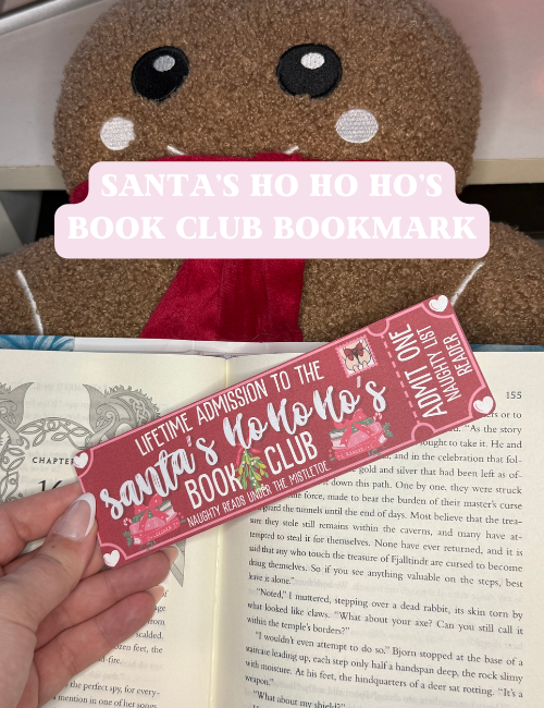 Festive Holiday Winter Christmas Bookmarks | Cozy Seasonal Designs | Perfect Stocking Stuffer for Book Lovers