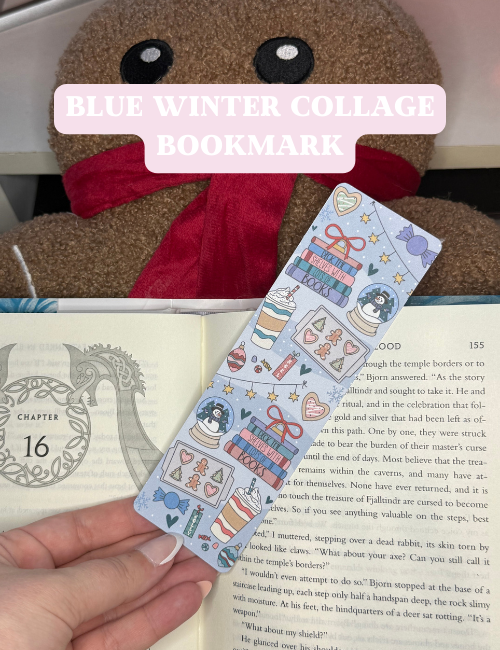 Festive Holiday Winter Christmas Bookmarks | Cozy Seasonal Designs | Perfect Stocking Stuffer for Book Lovers