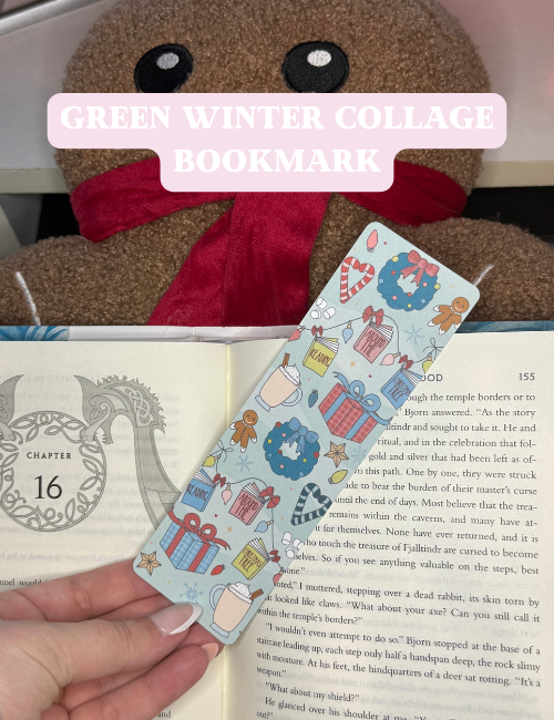 Festive Holiday Winter Christmas Bookmarks | Cozy Seasonal Designs | Perfect Stocking Stuffer for Book Lovers