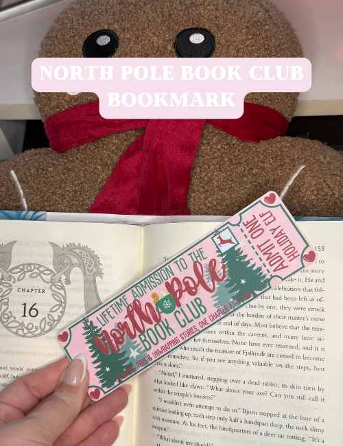 Festive Holiday Winter Christmas Bookmarks | Cozy Seasonal Designs | Perfect Stocking Stuffer for Book Lovers