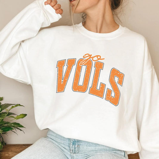 Go Vols University of Tennessee Crewneck Sweatshirt