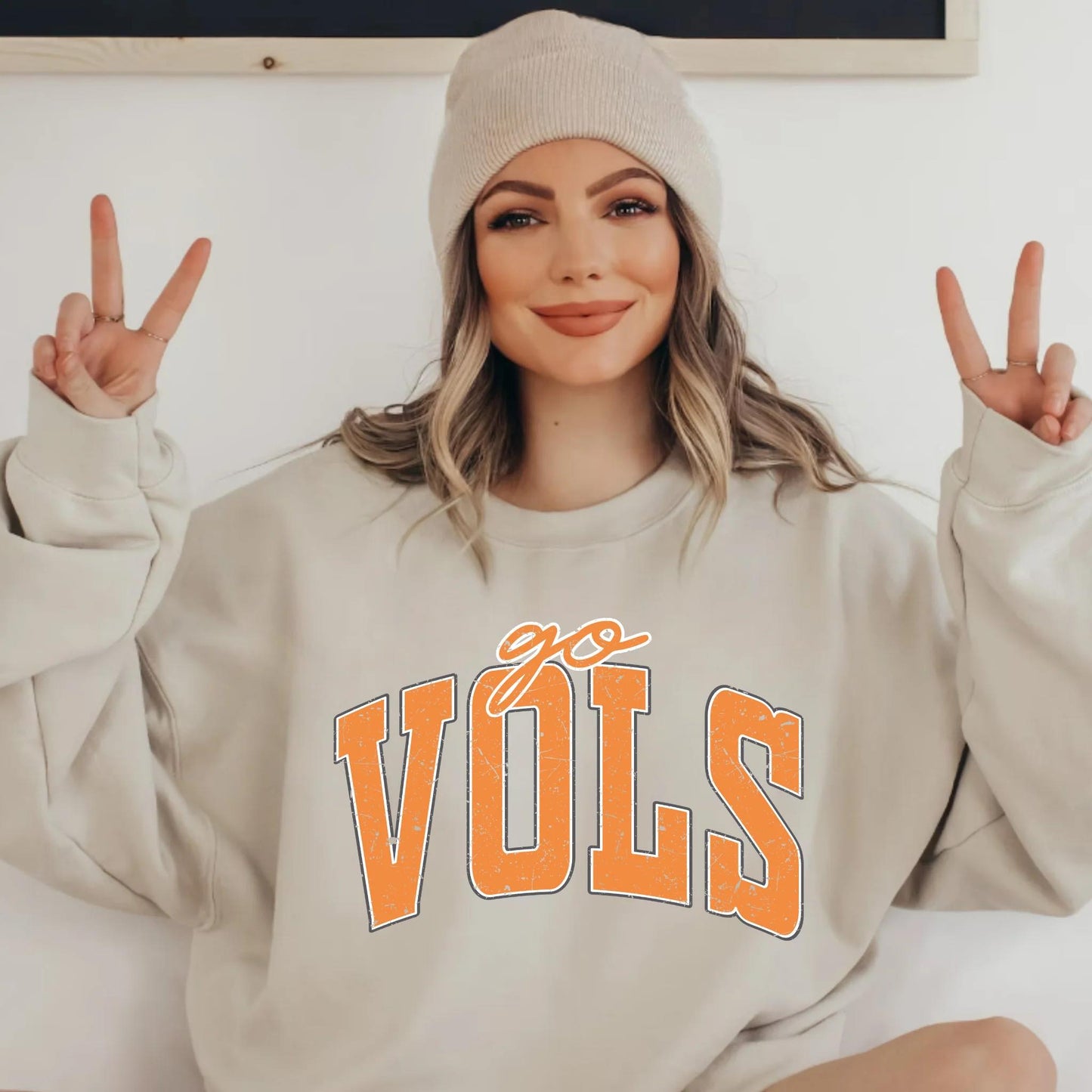 Go Vols University of Tennessee Crewneck Sweatshirt