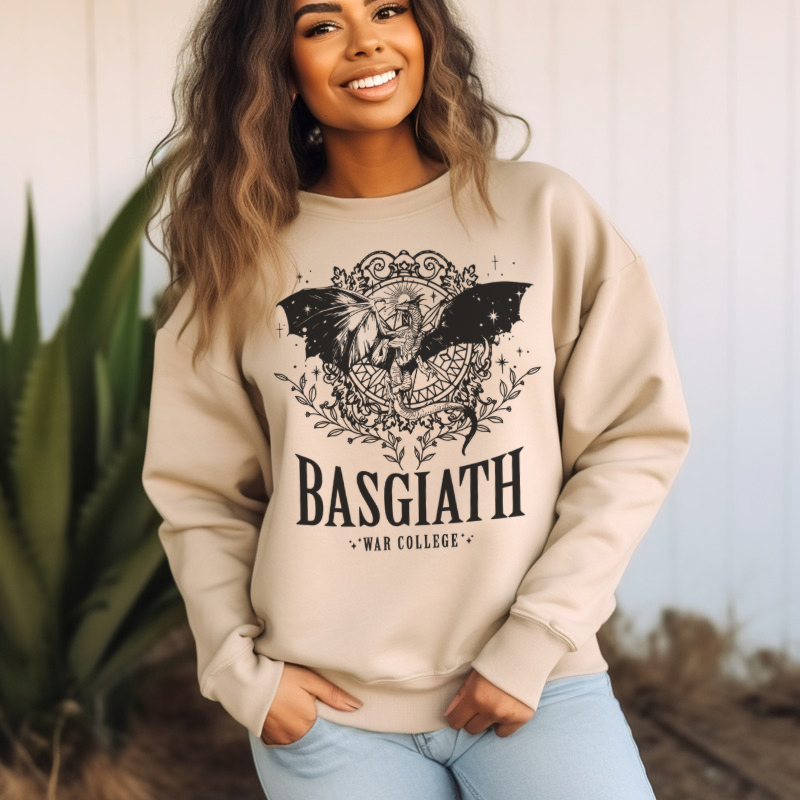 Basgiath War College Double Sided Dragon Sweatshirt or T-Shirt