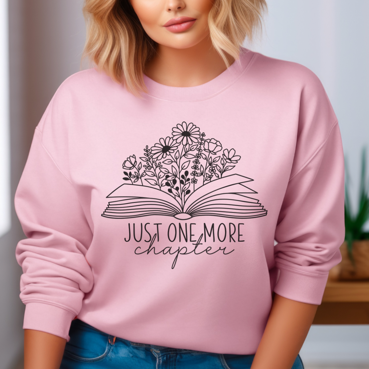 Just One More Chapter Bookish T-Shirt, Sweatshirt, or Hoodie