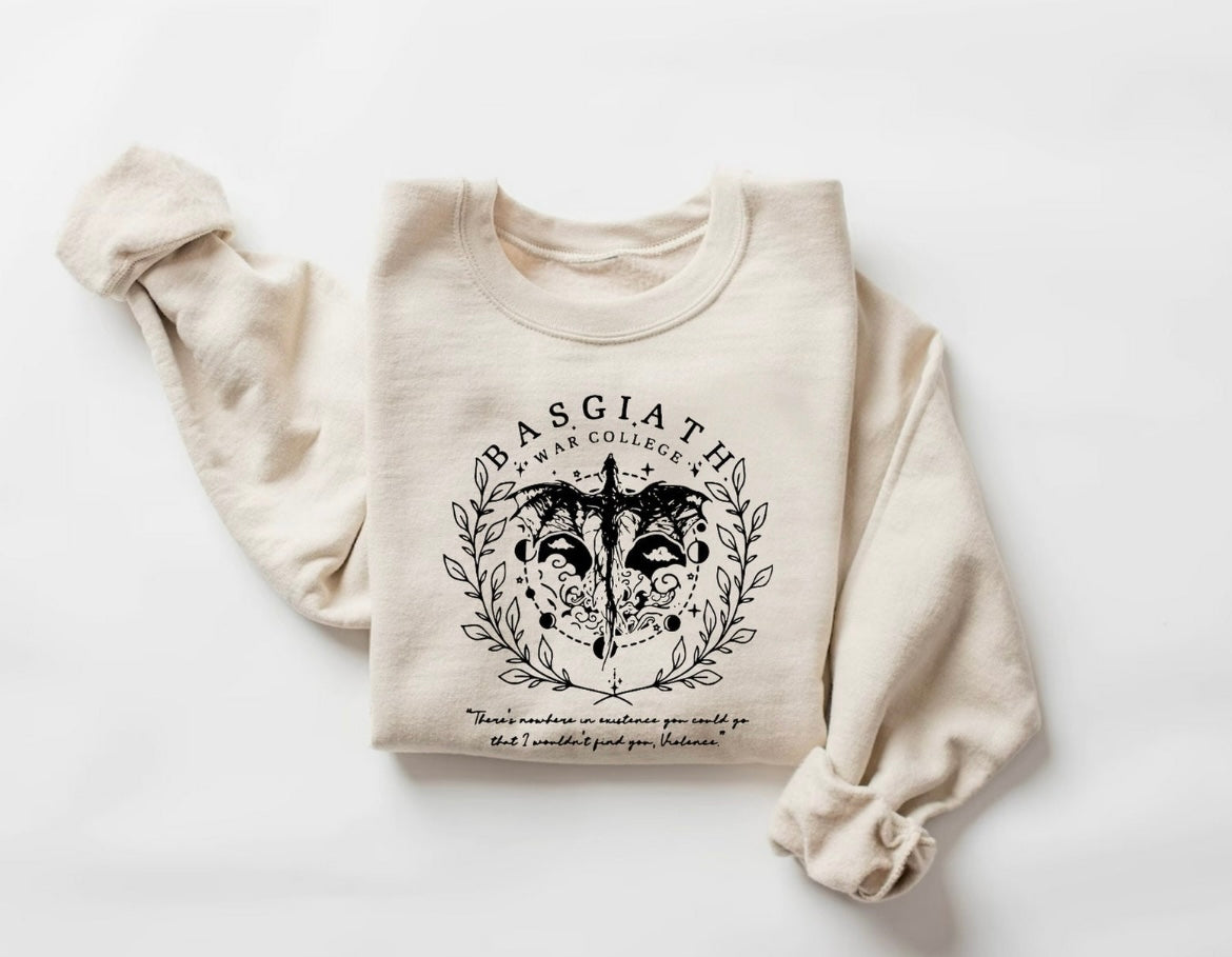 Fourth Wing Basgiath War College Sweatshirt