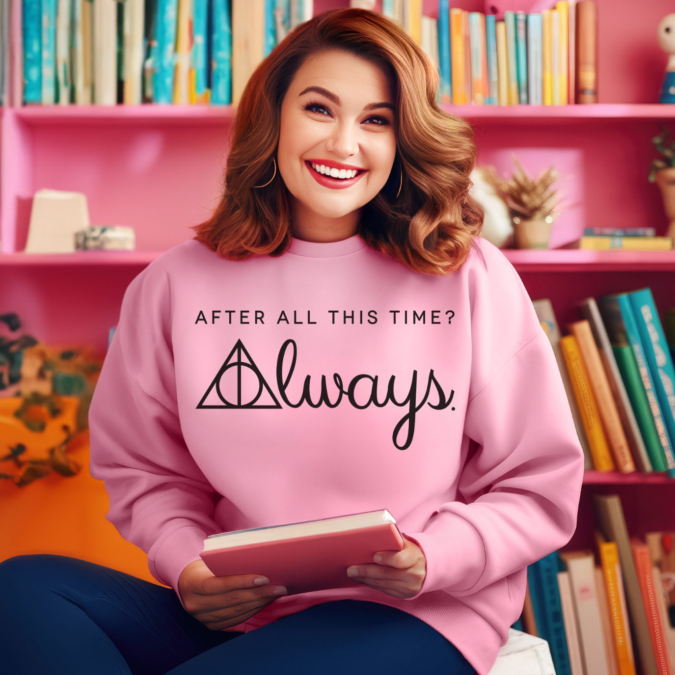 After All This Time? Always. Harry Potter Wizard Sweatshirt