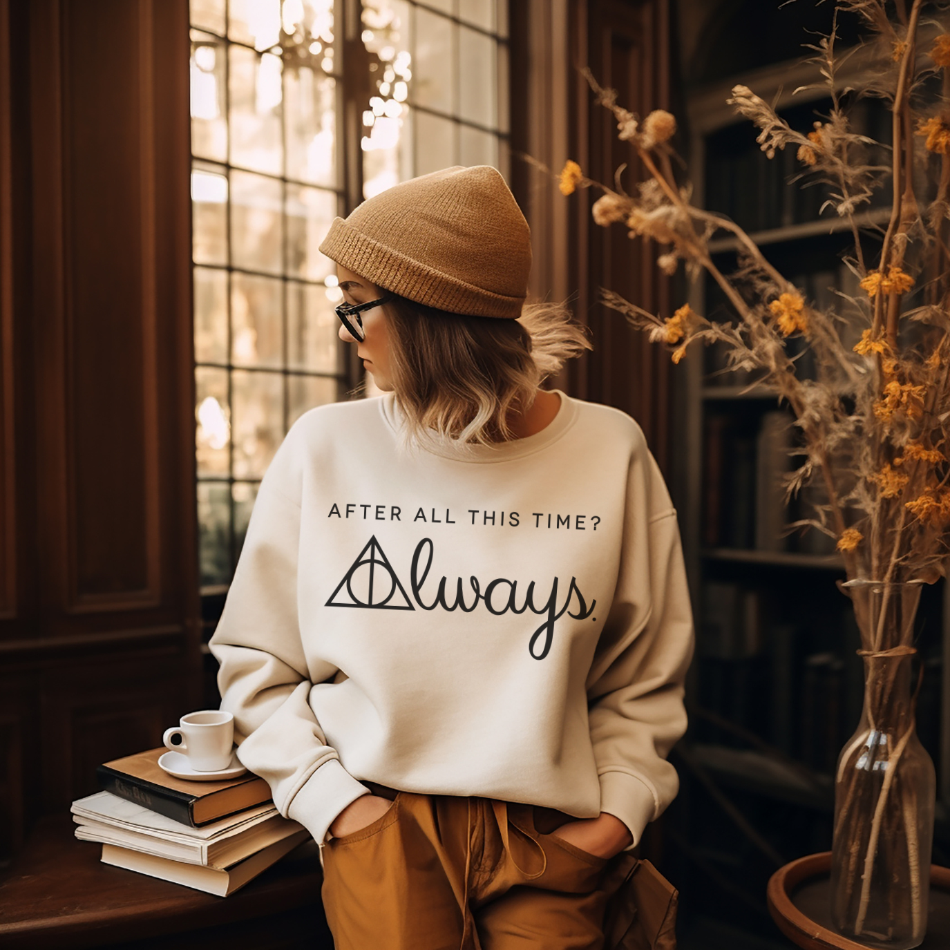 After All This Time? Always. Harry Potter Wizard Sweatshirt