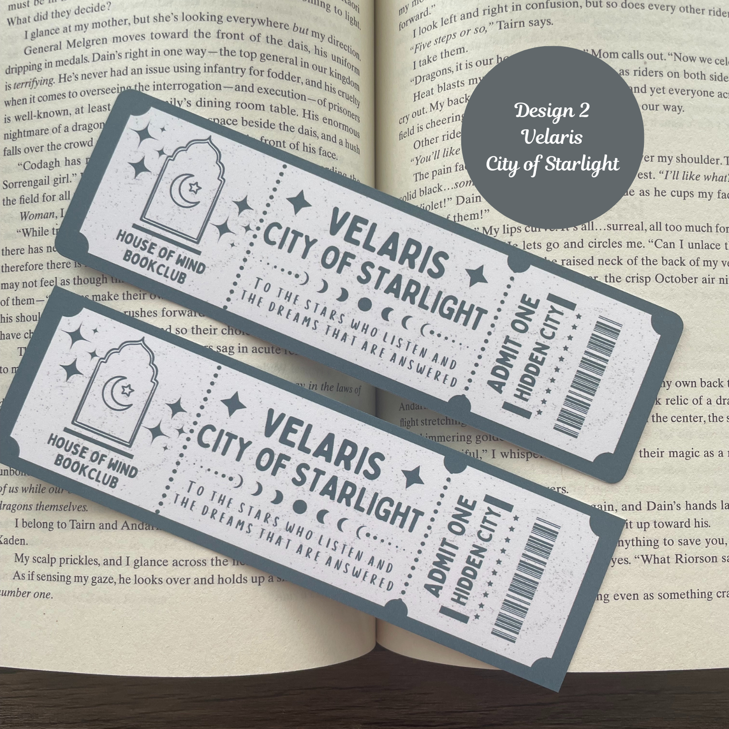 Acotar Inspired Bookmarks, Fantasy Era, Velaris City of Starlight, The Night Court Book Club