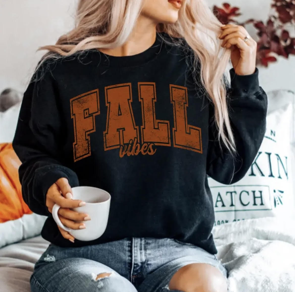 Fall Vibes Crewneck Sweatshirt