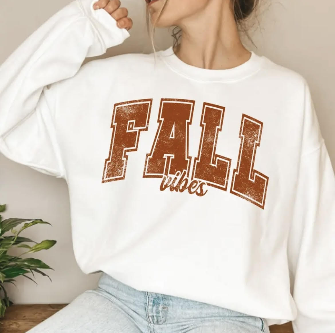 Fall Vibes Crewneck Sweatshirt