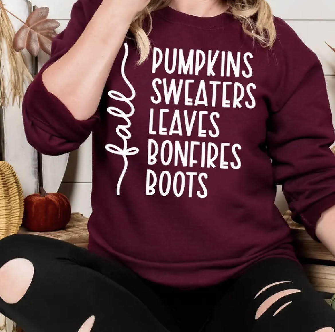 Fall Things Crewneck Sweatshirt