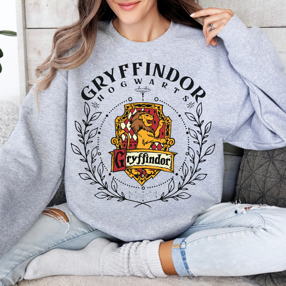 Gryffindor Hogwarts House Harry Potter HP Wizard Magic Sweatshirt or Hoodie