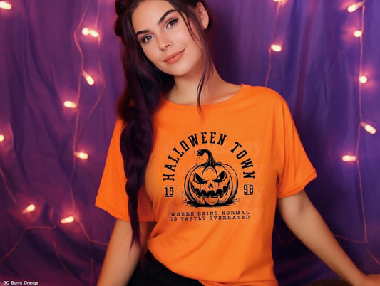 Halloweentown Pumpkin Crewneck T-shirt