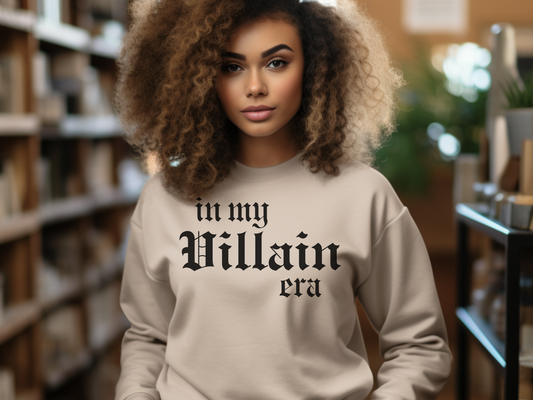 In My Villain Era Bookish Sweatshirt or Hoodie