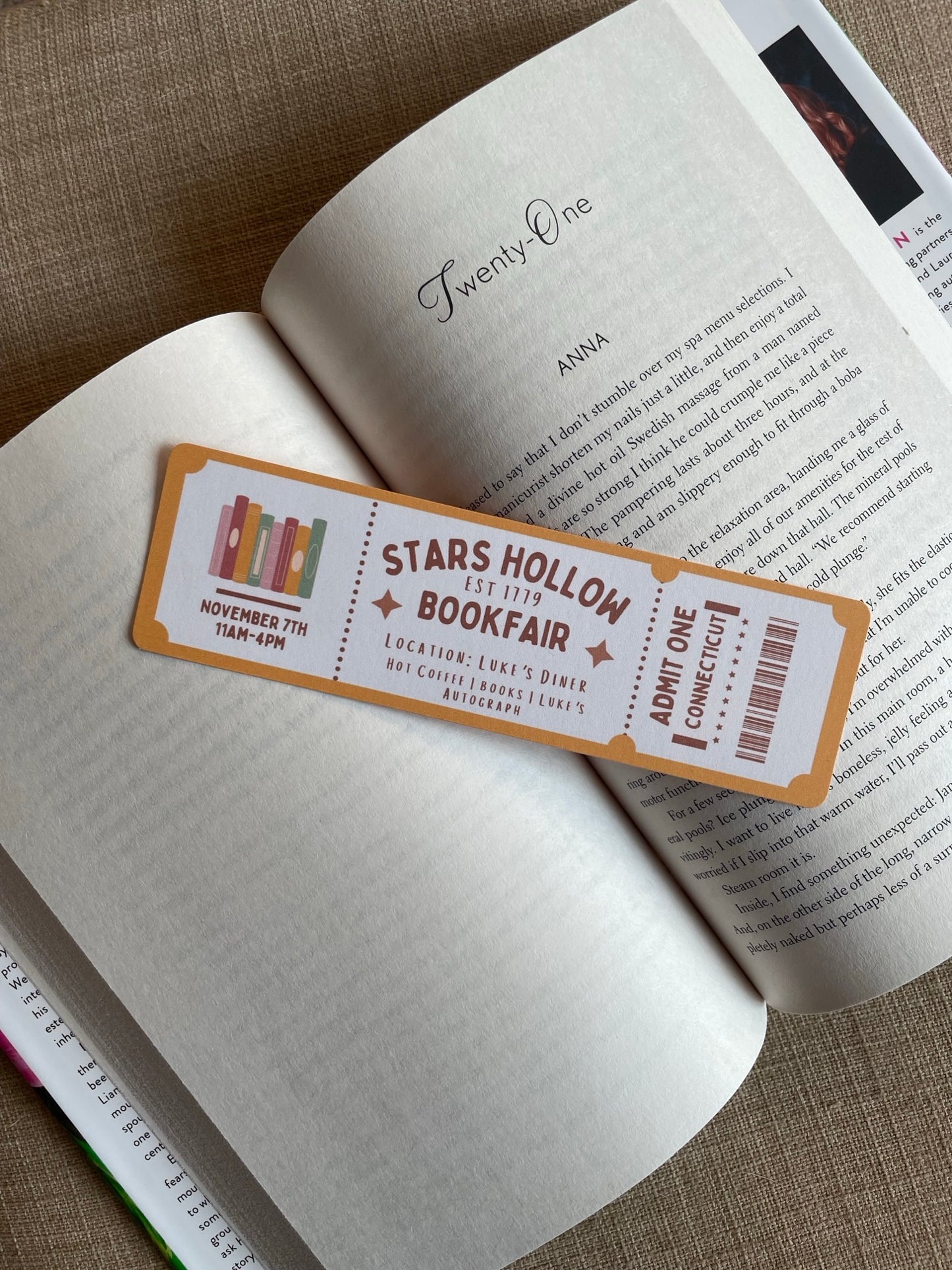 Gilmore Girls Inspired Bookmarks Stars Hollow