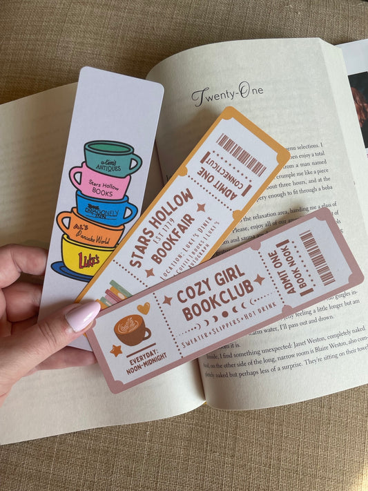 Gilmore Girls Inspired Bookmarks Stars Hollow