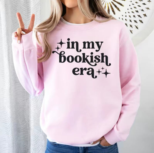 In My Bookish Era Oversized Sweatshirt or T-Shirt