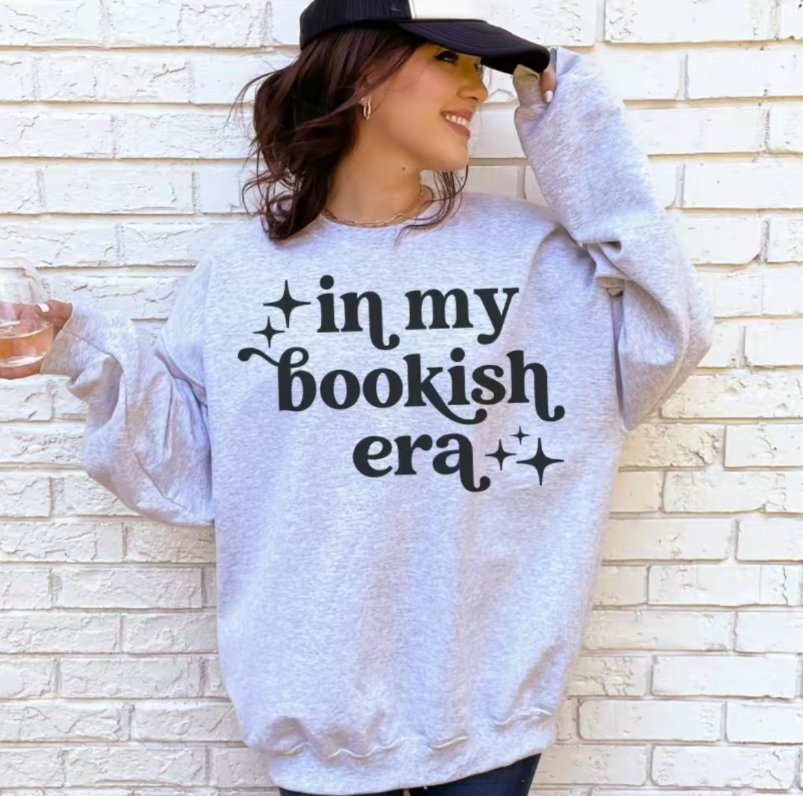 In My Bookish Era Oversized Sweatshirt or T-Shirt