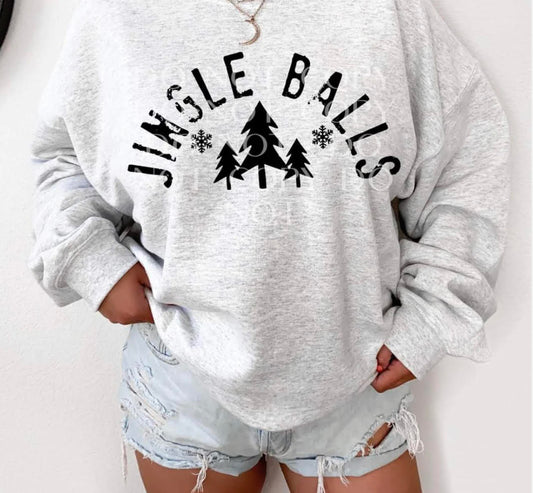 Jingle Balls Crewneck Sweatshirt