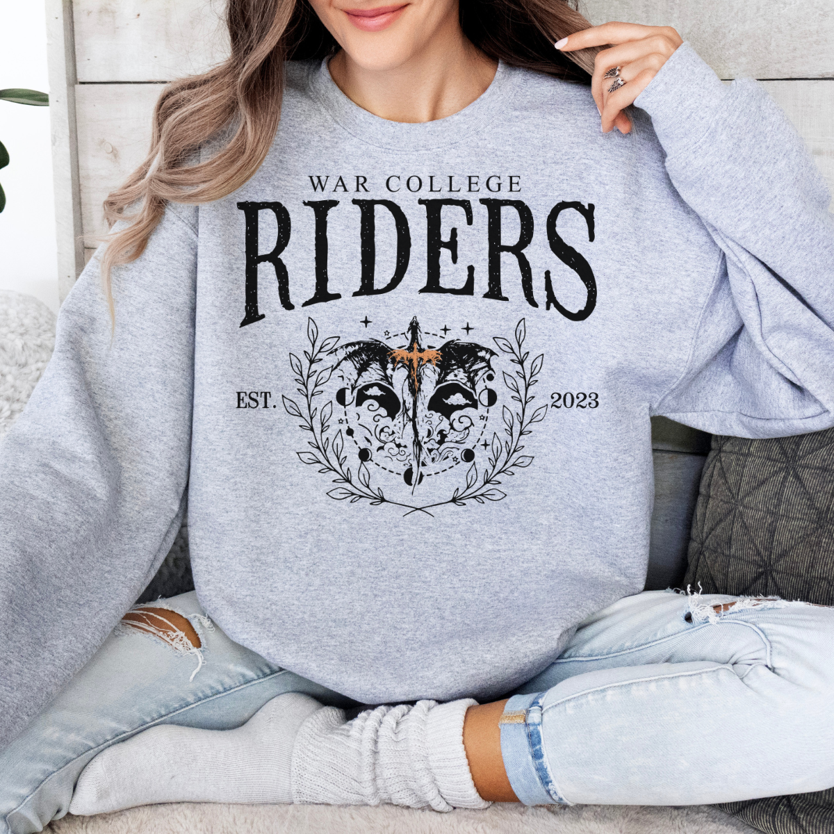 Riders Quadrant Fourth Wing Inspired Sweatshirt or Hoodie, Basgiath War College