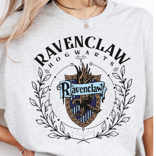 Ravenclaw Hogwarts House Harry Potter HP Wizard Magic Short or Long Sleeve T-Shirt