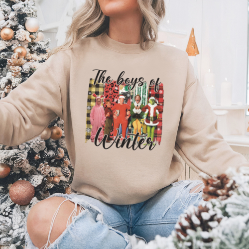 Boys of Winter Christmas Sweatshirt T-Shirt Hoodie