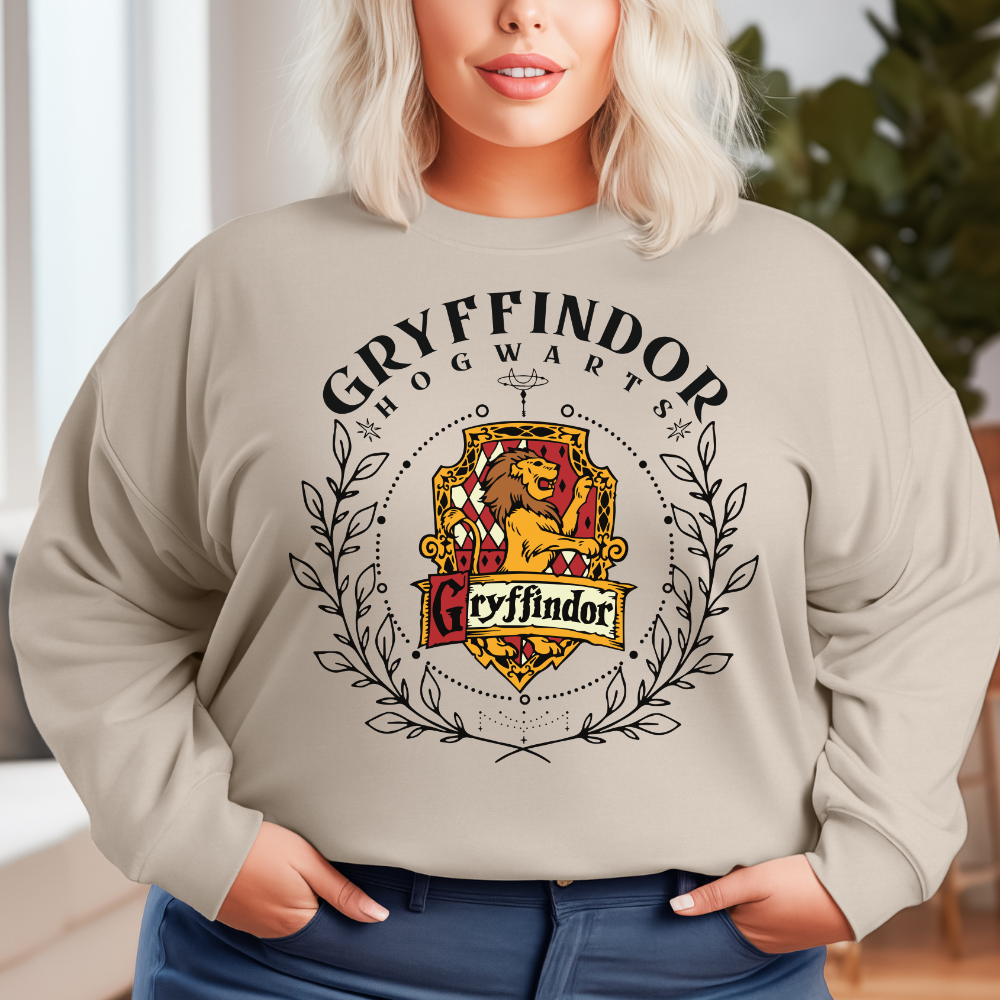 Gryffindor Hogwarts House Harry Potter HP Wizard Magic Sweatshirt or Hoodie