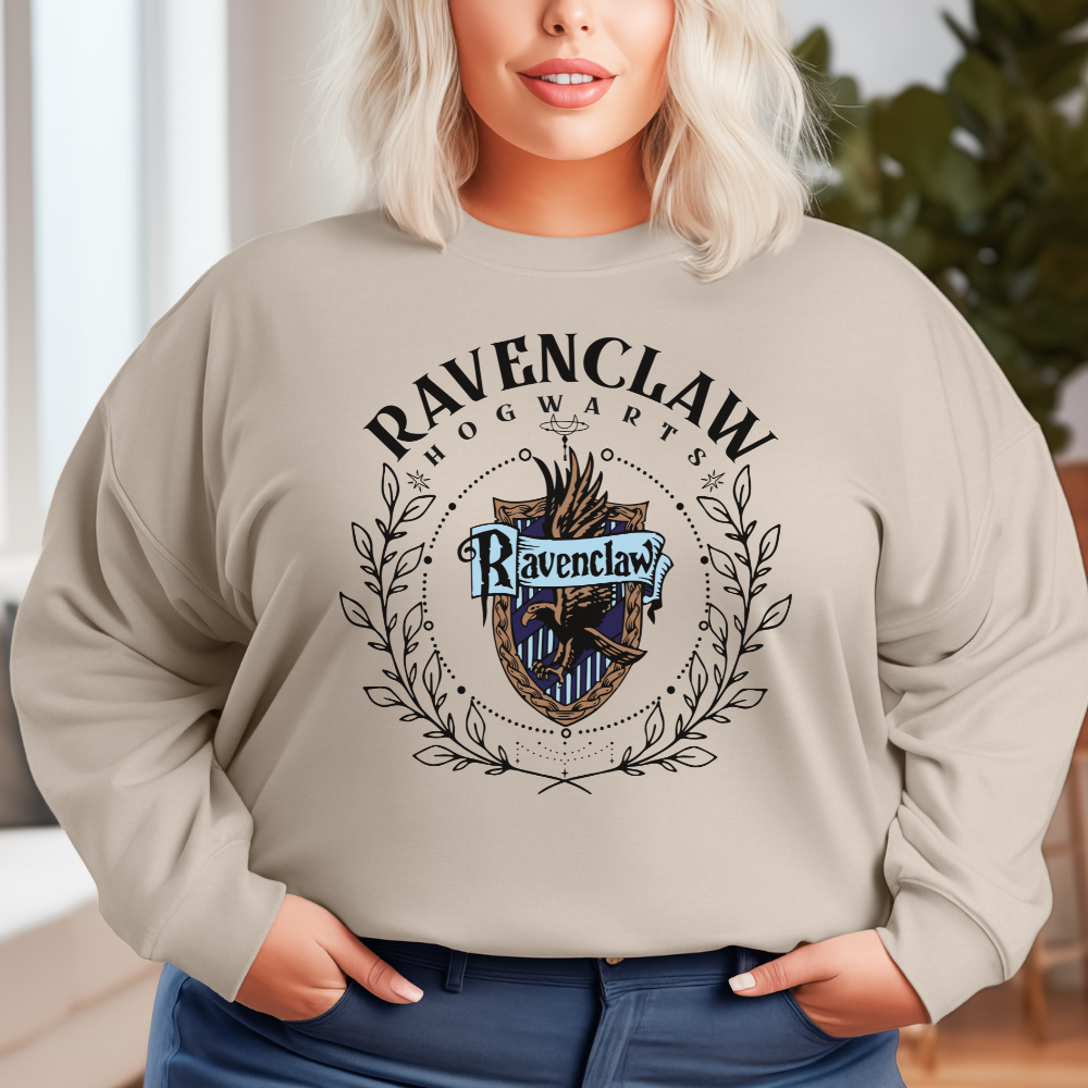 Ravenclaw Hogwarts House Harry Potter HP Wizard Magic Short or Long Sleeve T-Shirt